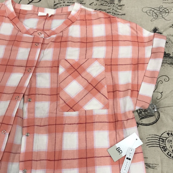 🎁BP. Check Flannel Nightshirt - Picture 5 of 6